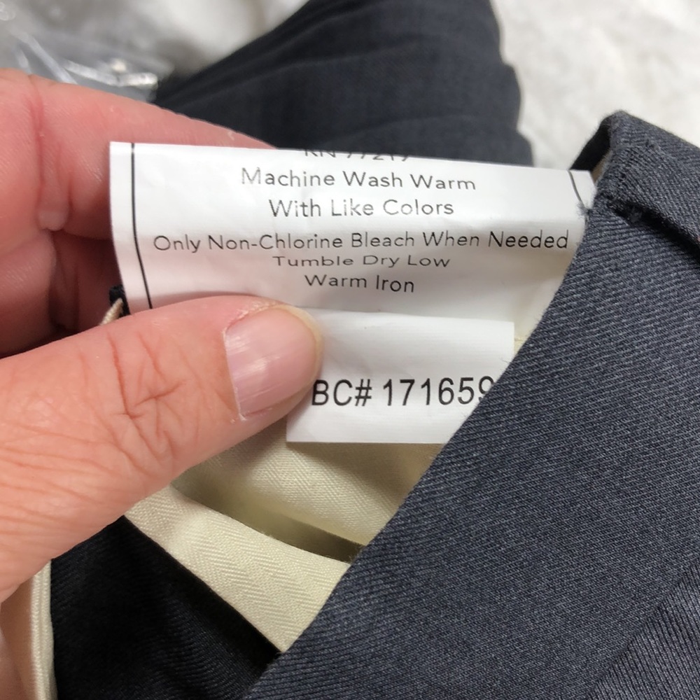 Joseph & Feiss men’s gray dress pants size 32x34 - Picture 11 of 11